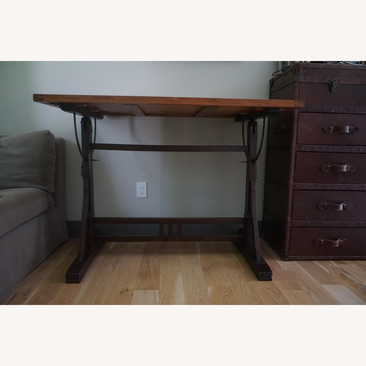 Restoration Hardware 1920s French Drafting Desk - image-1