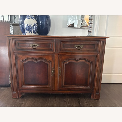 Used Ralph Lauren Wooden Credenza/ Buffet Cabinet for sale on AptDeco