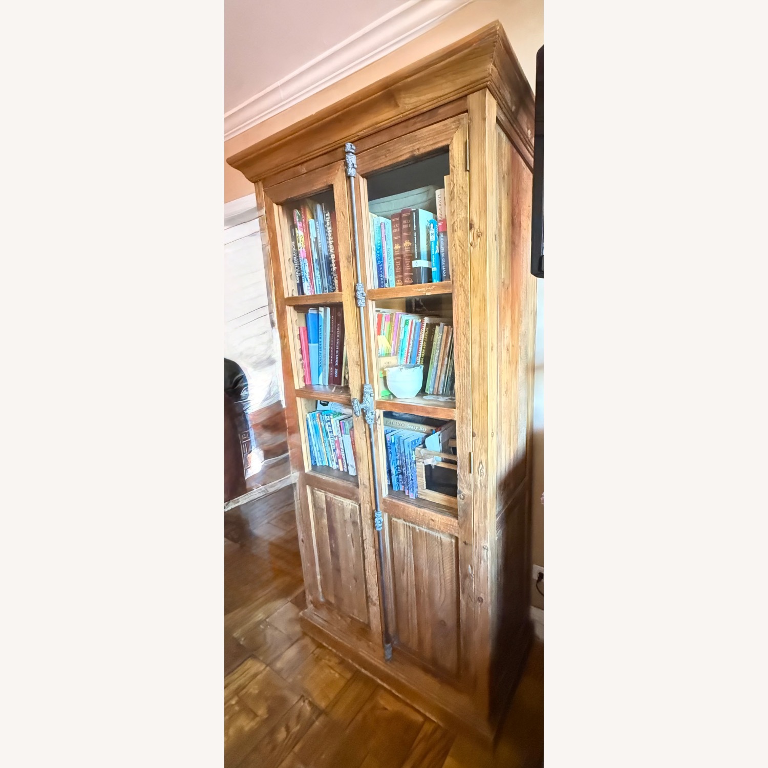 Crate & Barrel Bedford Light Brown Bookcase - image-6