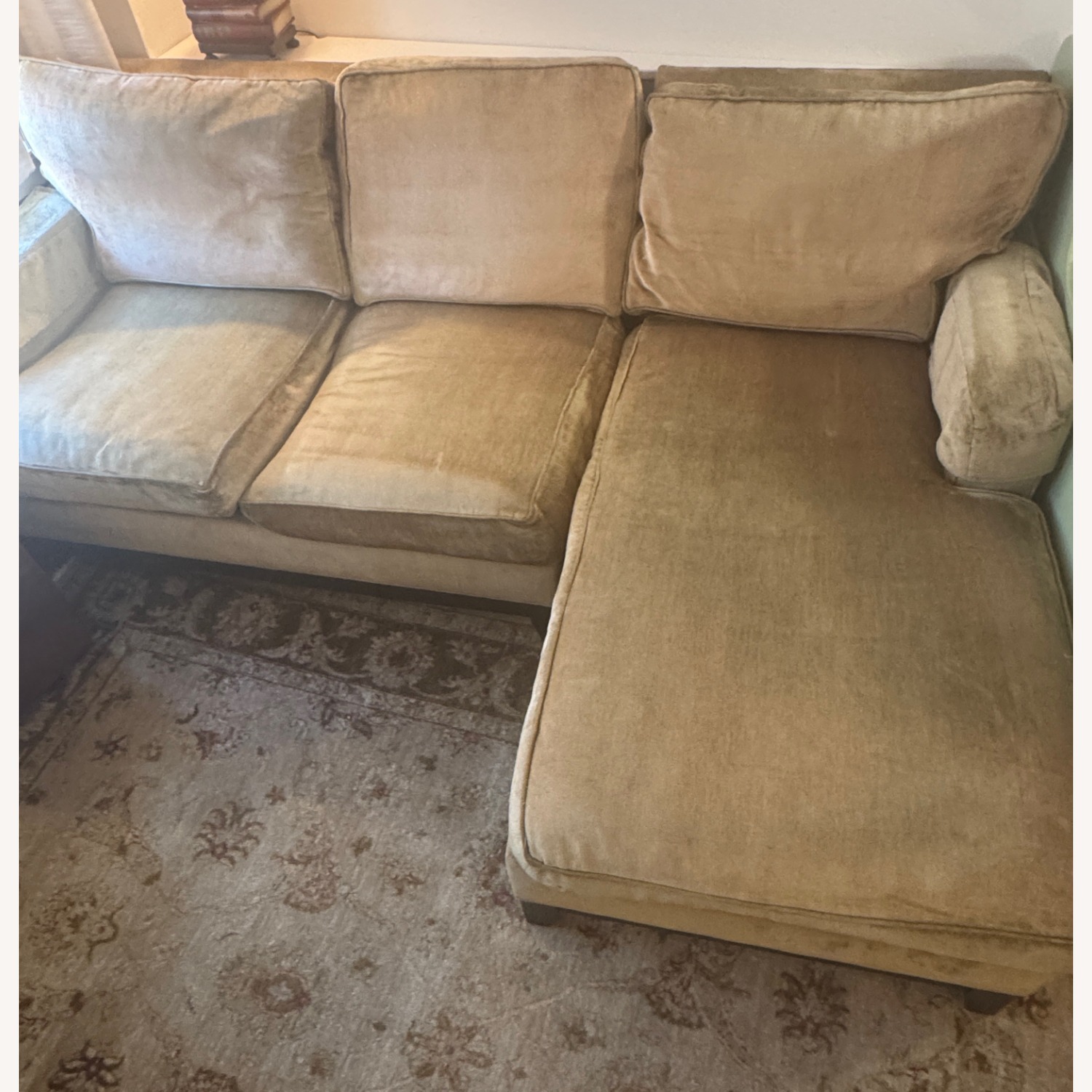 Ethan Allen Two Piece Sectional with Right Chaise - image-2