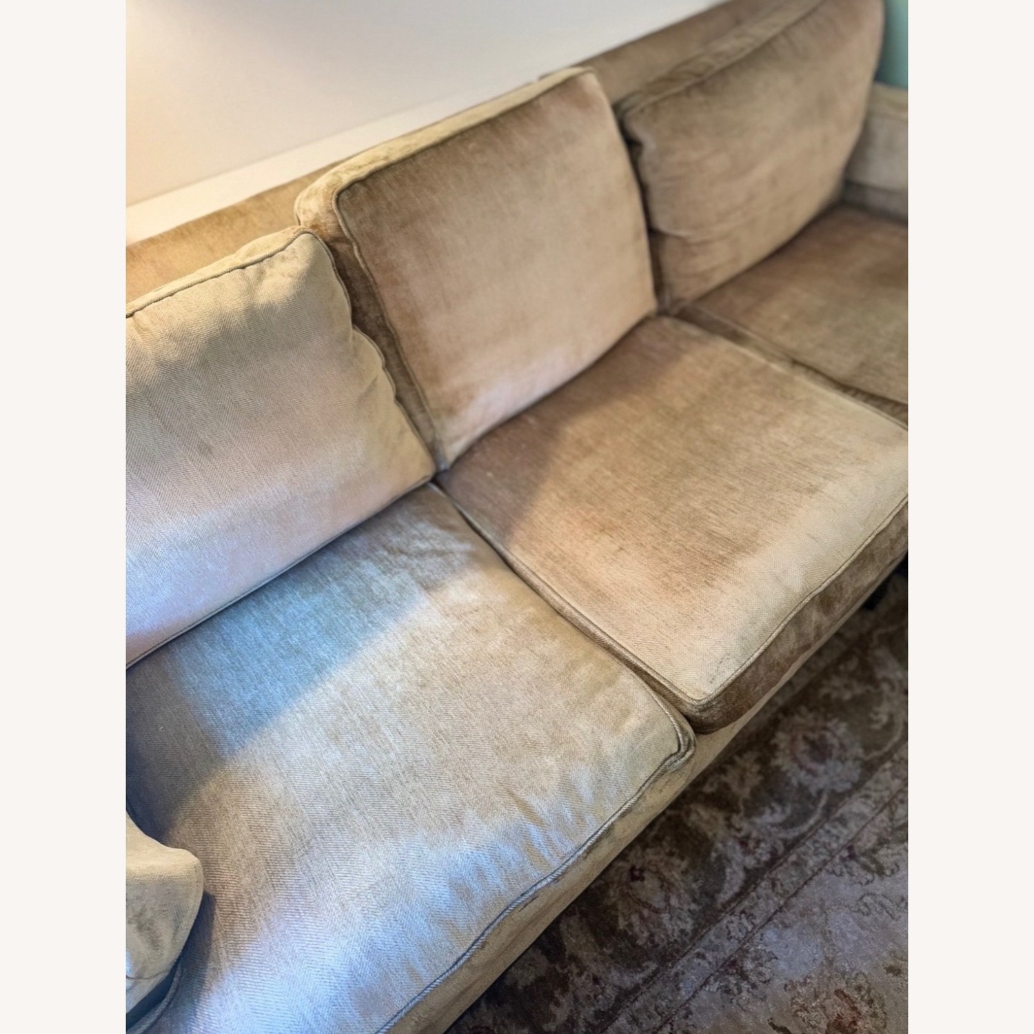 Ethan Allen Two Piece Sectional with Right Chaise - image-4