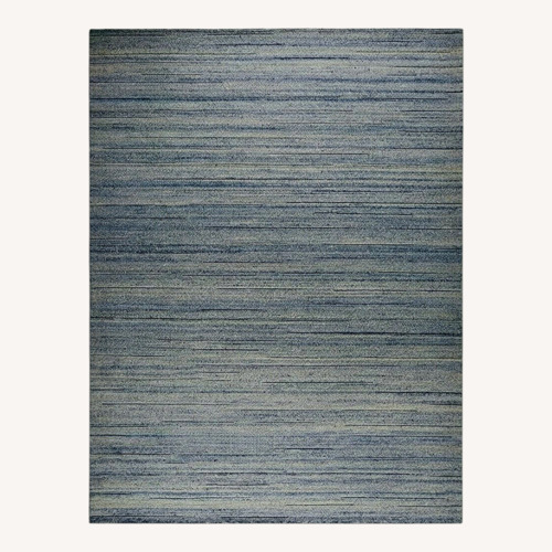 Used SAFAVIEH Natura Folkeline Rug - 6' x 9' Blue for sale on AptDeco