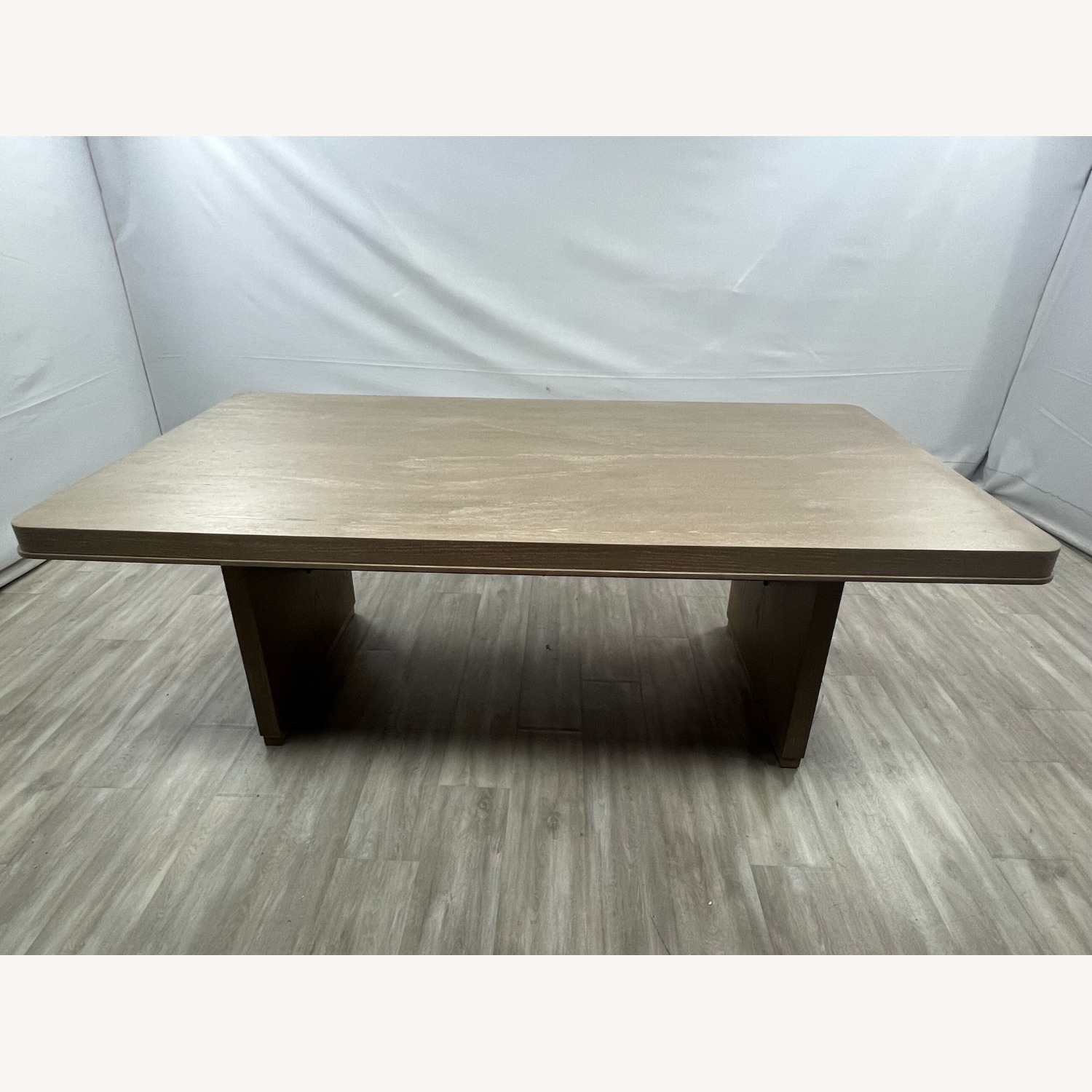 Loon Peak Jeraldy Trestle Dining Table - image-1