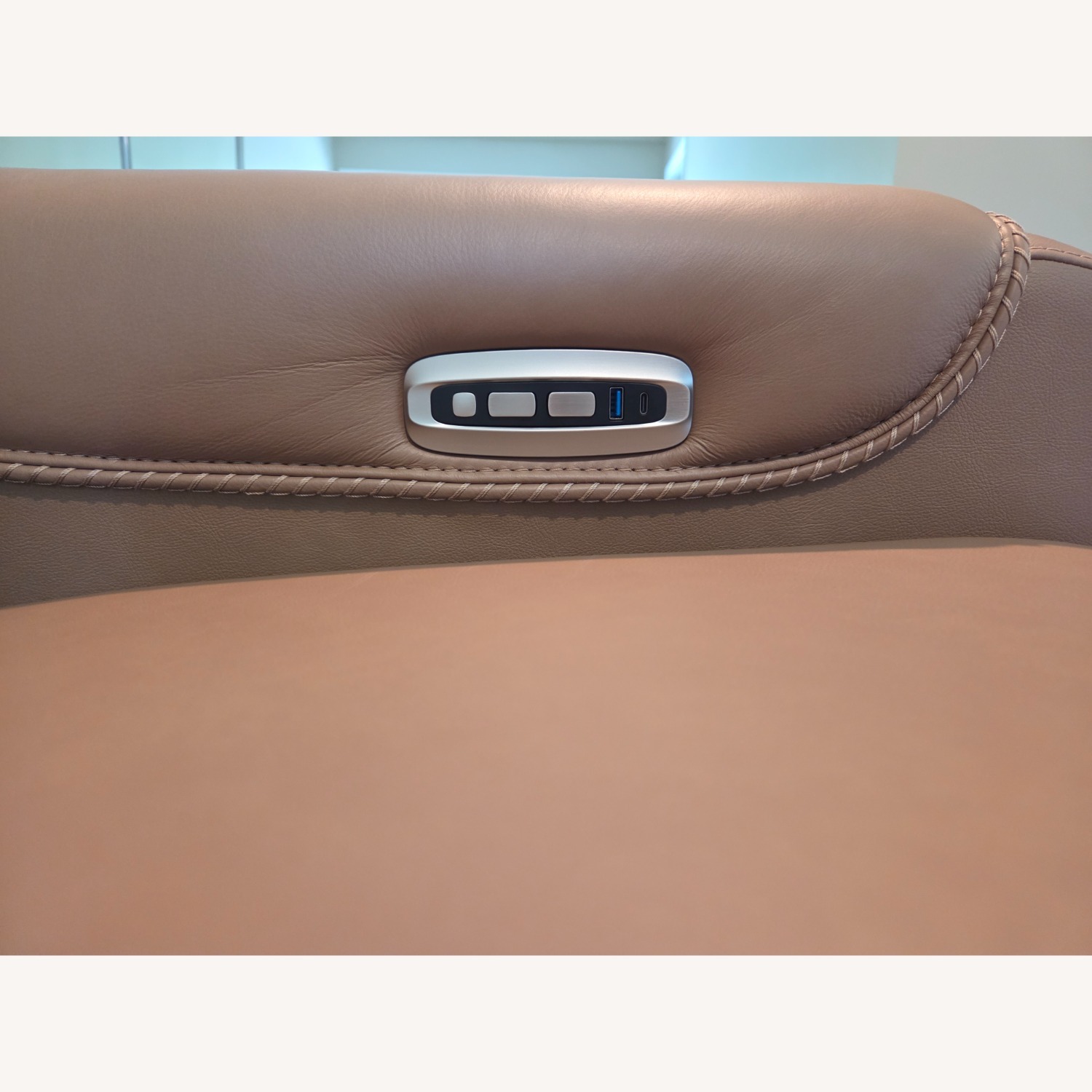 Ashley Furniture Light Brown 3+ Seater Sofa - image-8