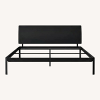Design Within Reach Min Black Metal Queen Bed