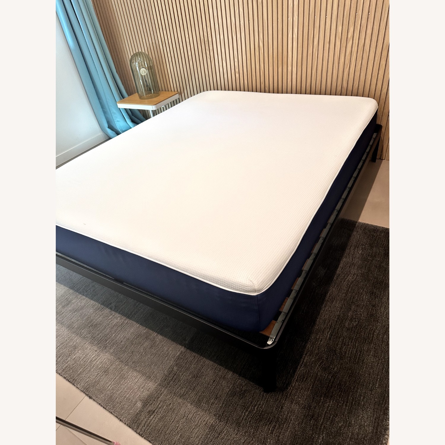 Design Within Reach Min Black Metal Queen Bed - image-3