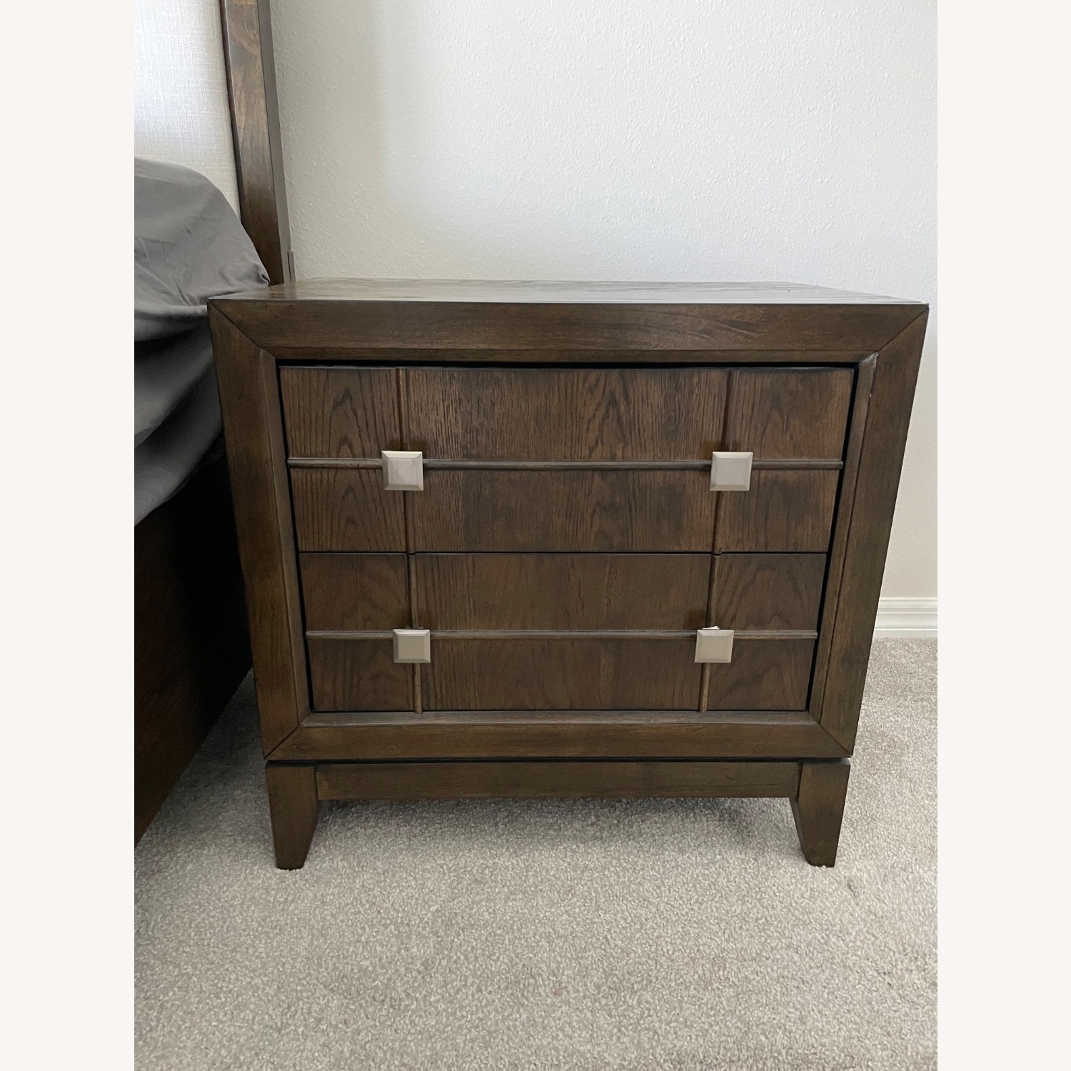 Rooms To Go Dark Brown Nightstands - image-3