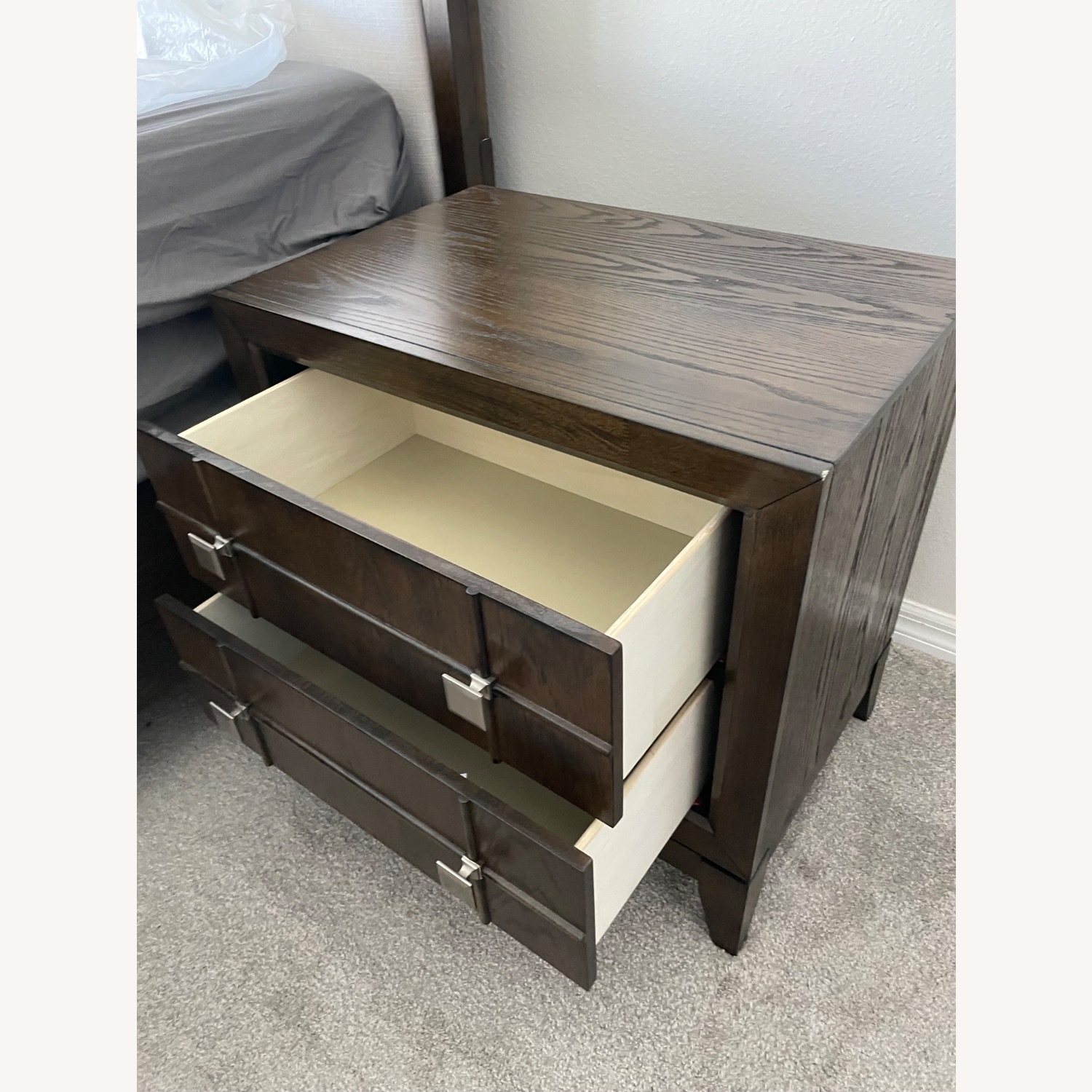 Rooms To Go Dark Brown Nightstands - image-2