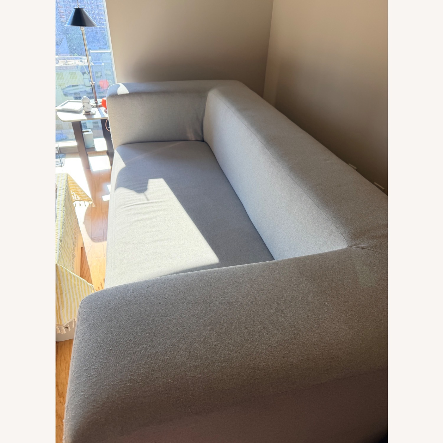 Light Gray 3+ Seater Sofa - image-2