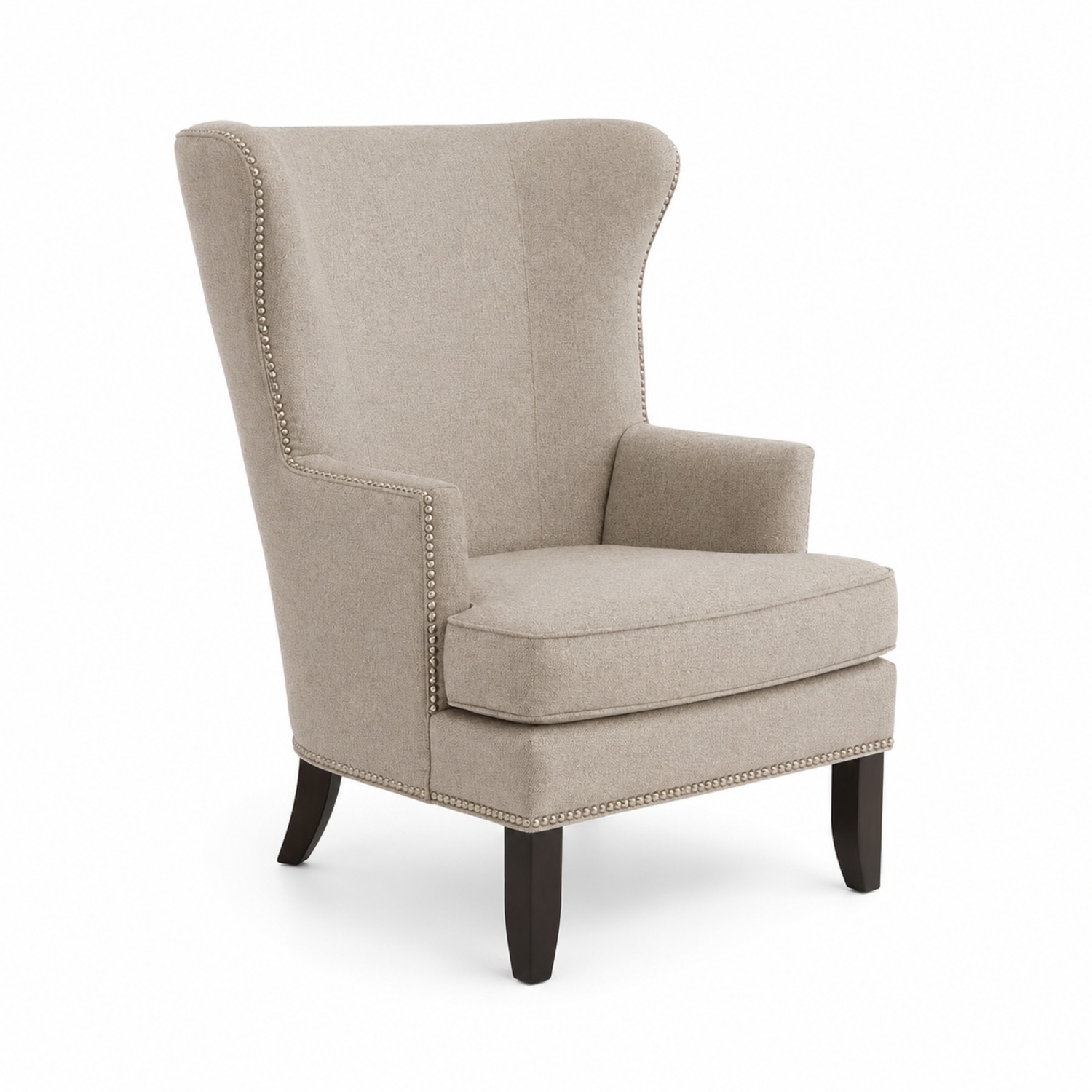 Star Furniture Light Gray Fabric Armchair - image-6