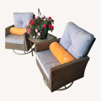 Light Gray Fabric Patio Furniture