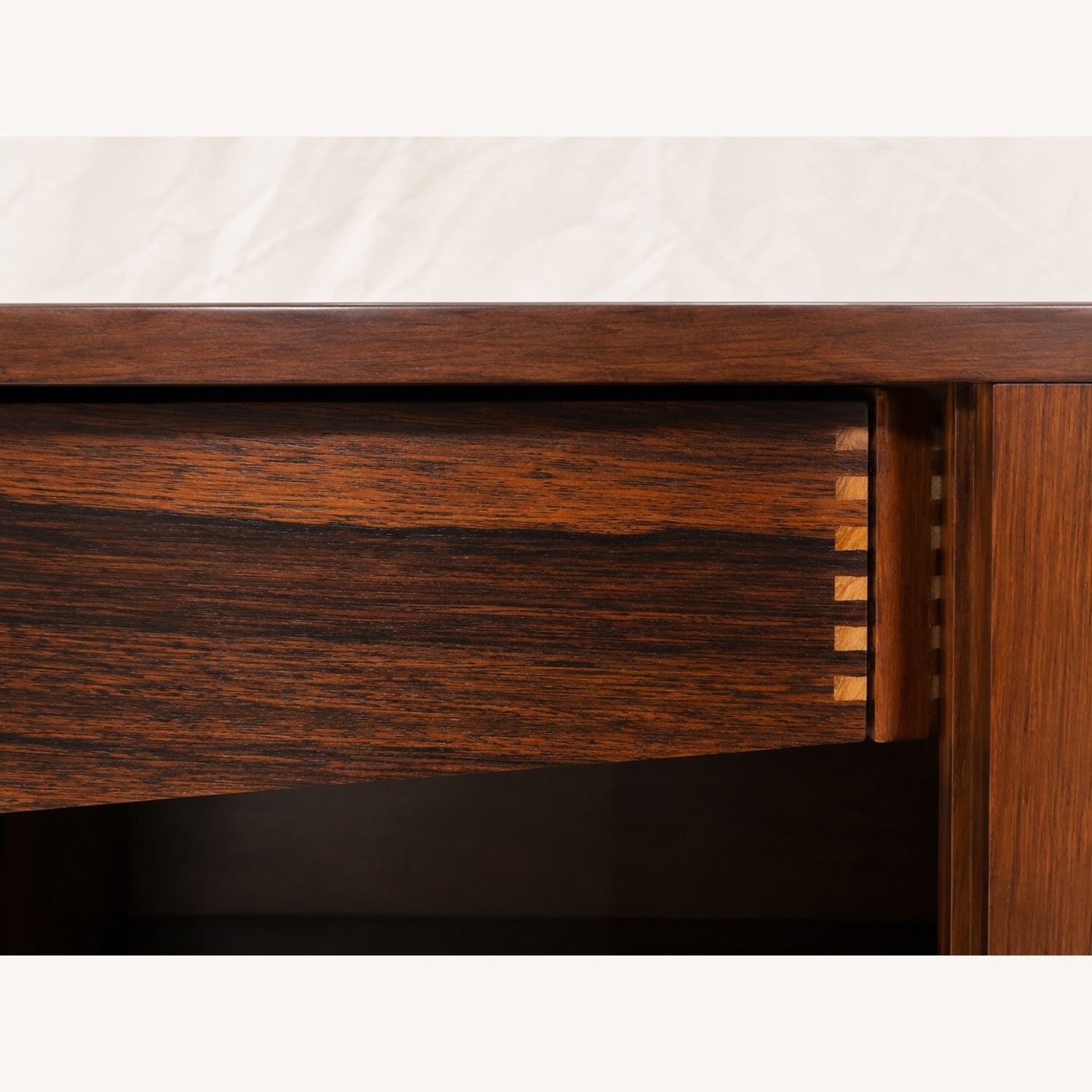 Mid Century Modern Floating Rosewood Credenza - image-5