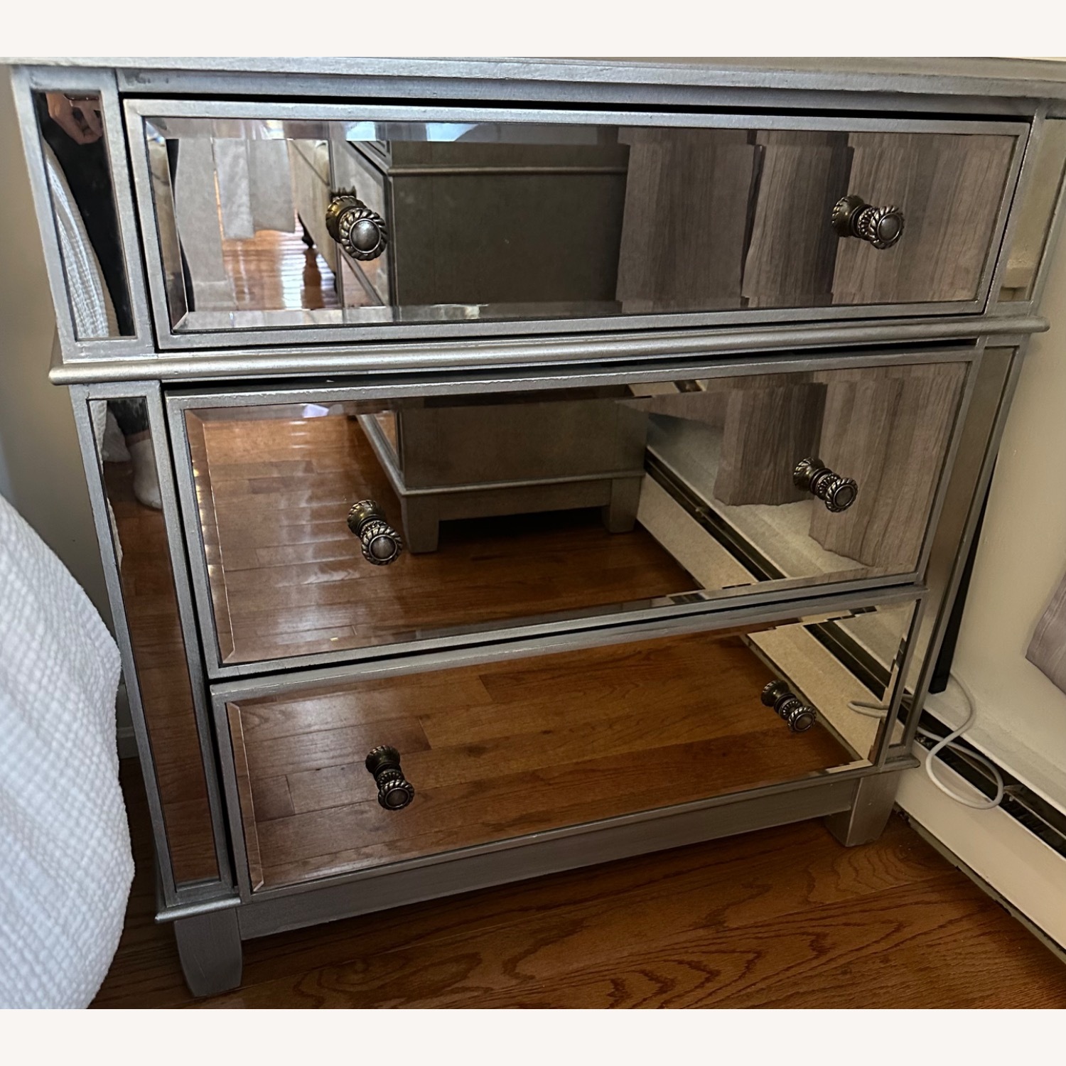 Pier 1 Imports Hayworth Silver Dresser - image-5