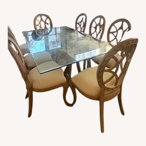 Used Bernhardt Furniture 9 Piece Dining Set for sale on AptDeco
