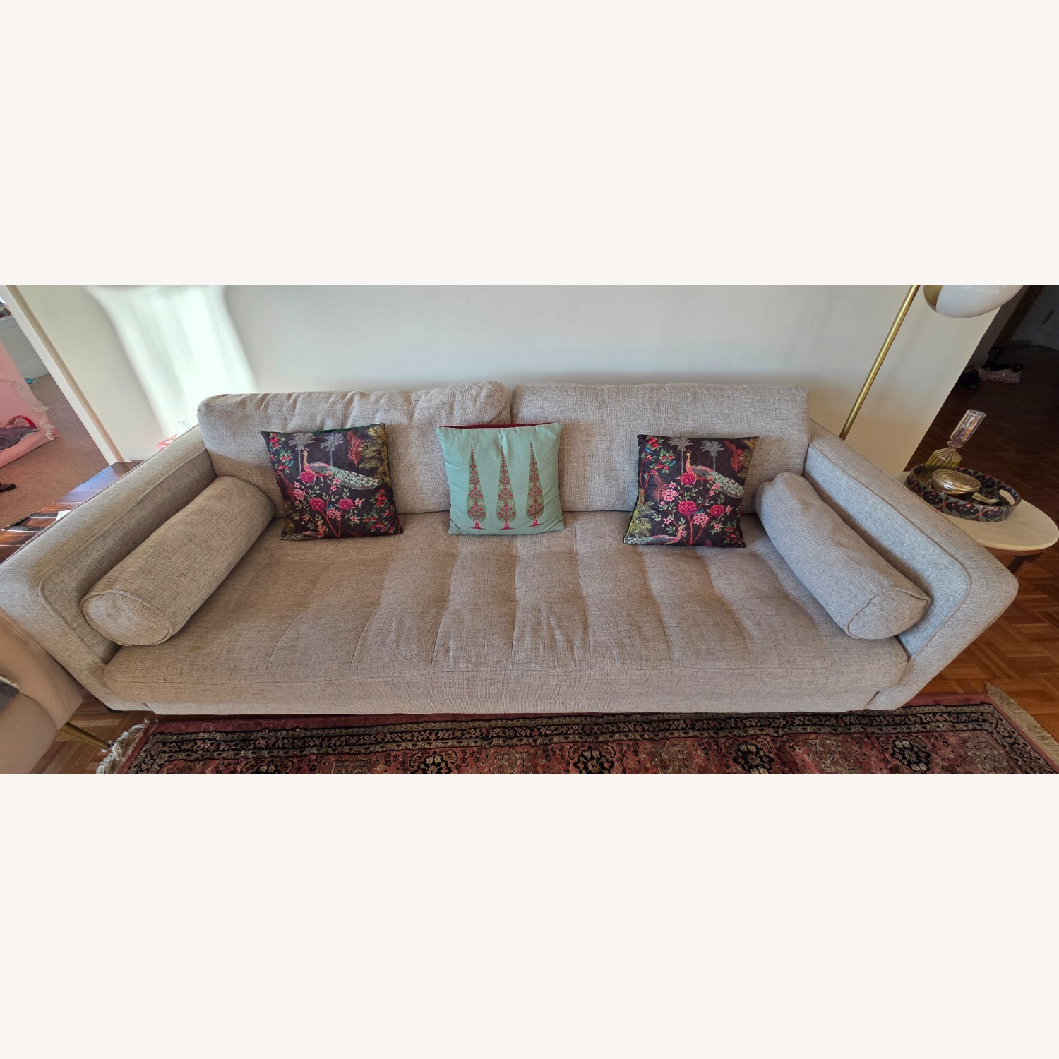 Article Light Gray 3+ Seater Sofa - image-3