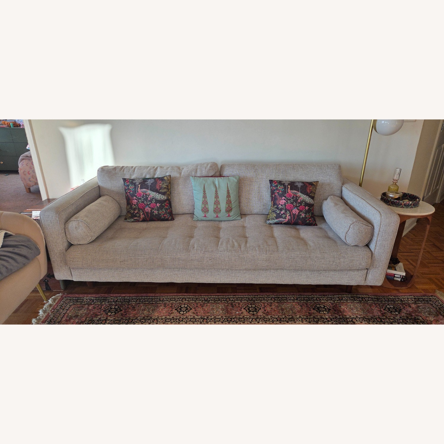 Article Light Gray 3+ Seater Sofa - image-2