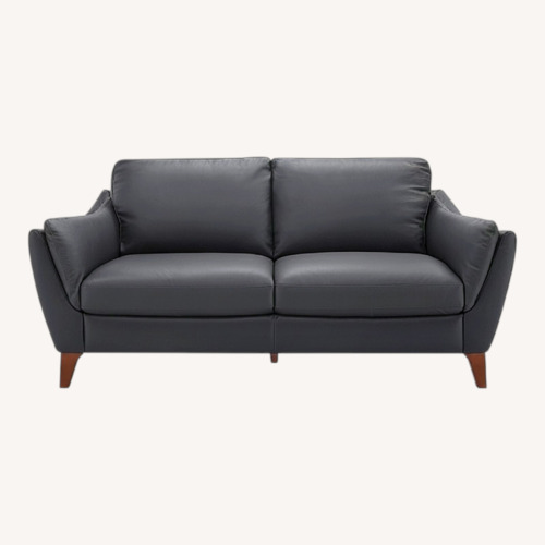 Used Raymour & Flanigan Greccio Leather Sofa for sale on AptDeco