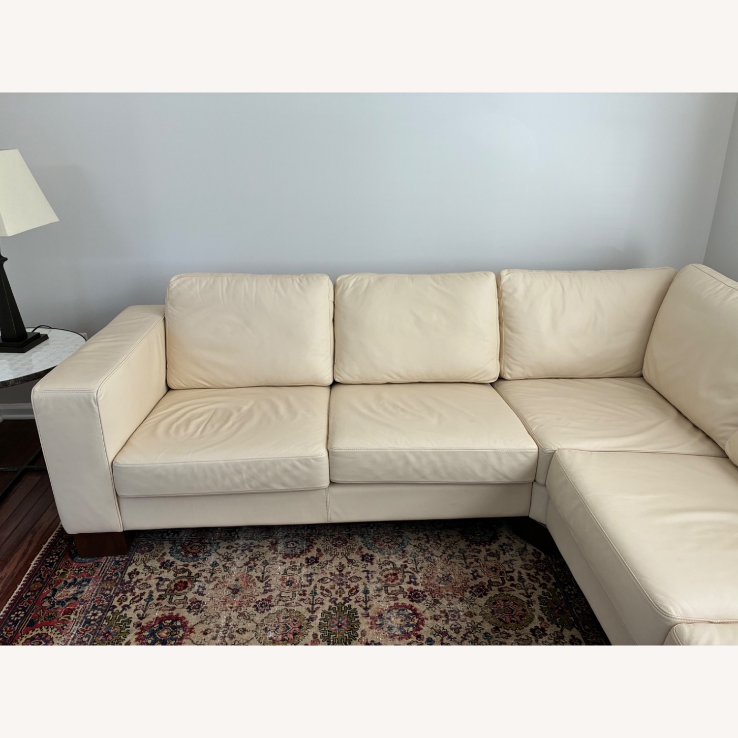 BoConcept Natural Leather 2 Piece Sectional - image-2