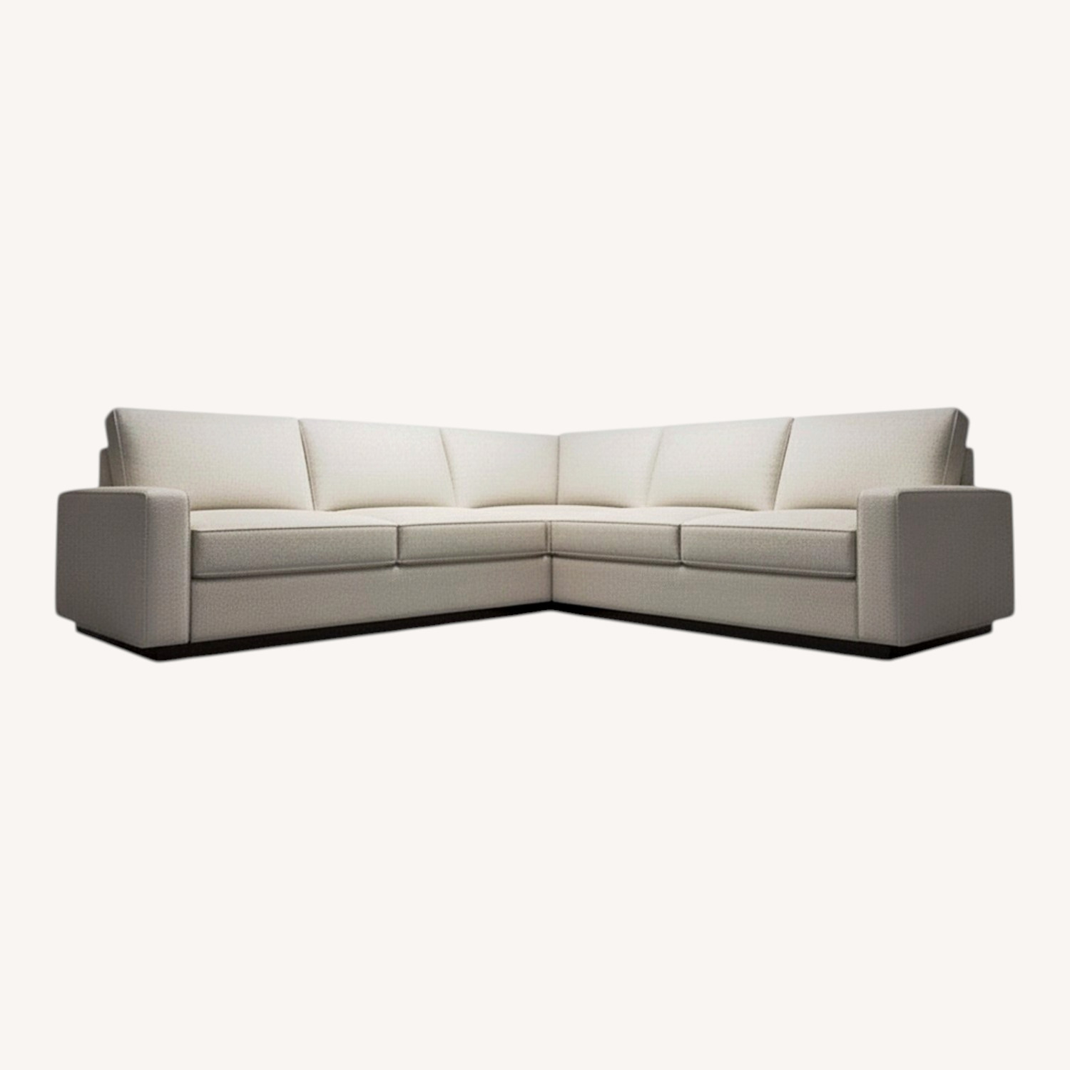 BoConcept Natural Leather 2 Piece Sectional - image-0