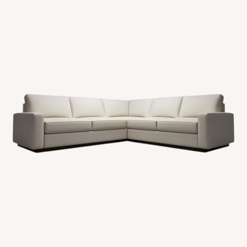 Used BoConcept Natural Leather 2 Piece Sectional for sale on AptDeco