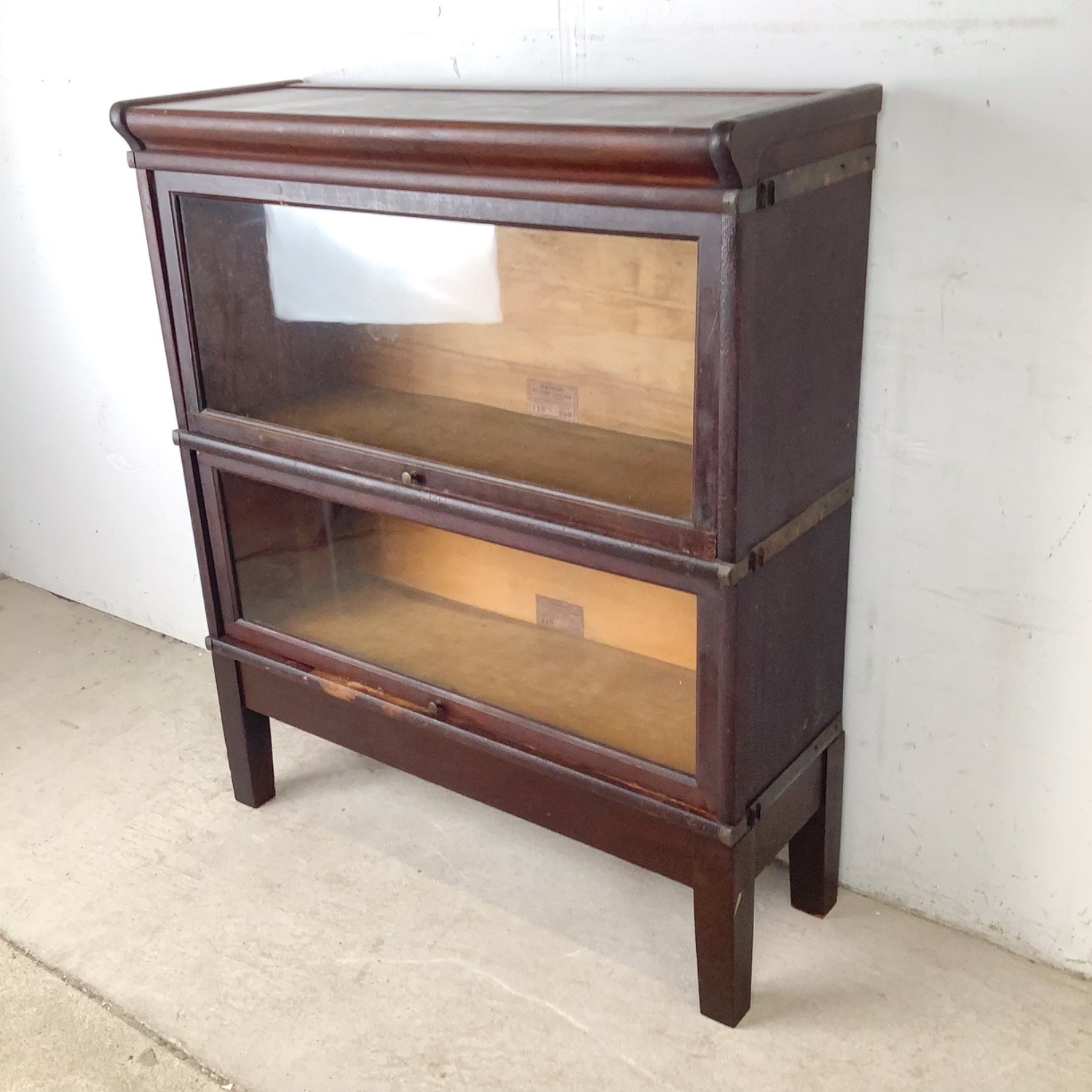 Antique Globe-Wernicke Barrister Bookcase - image-3