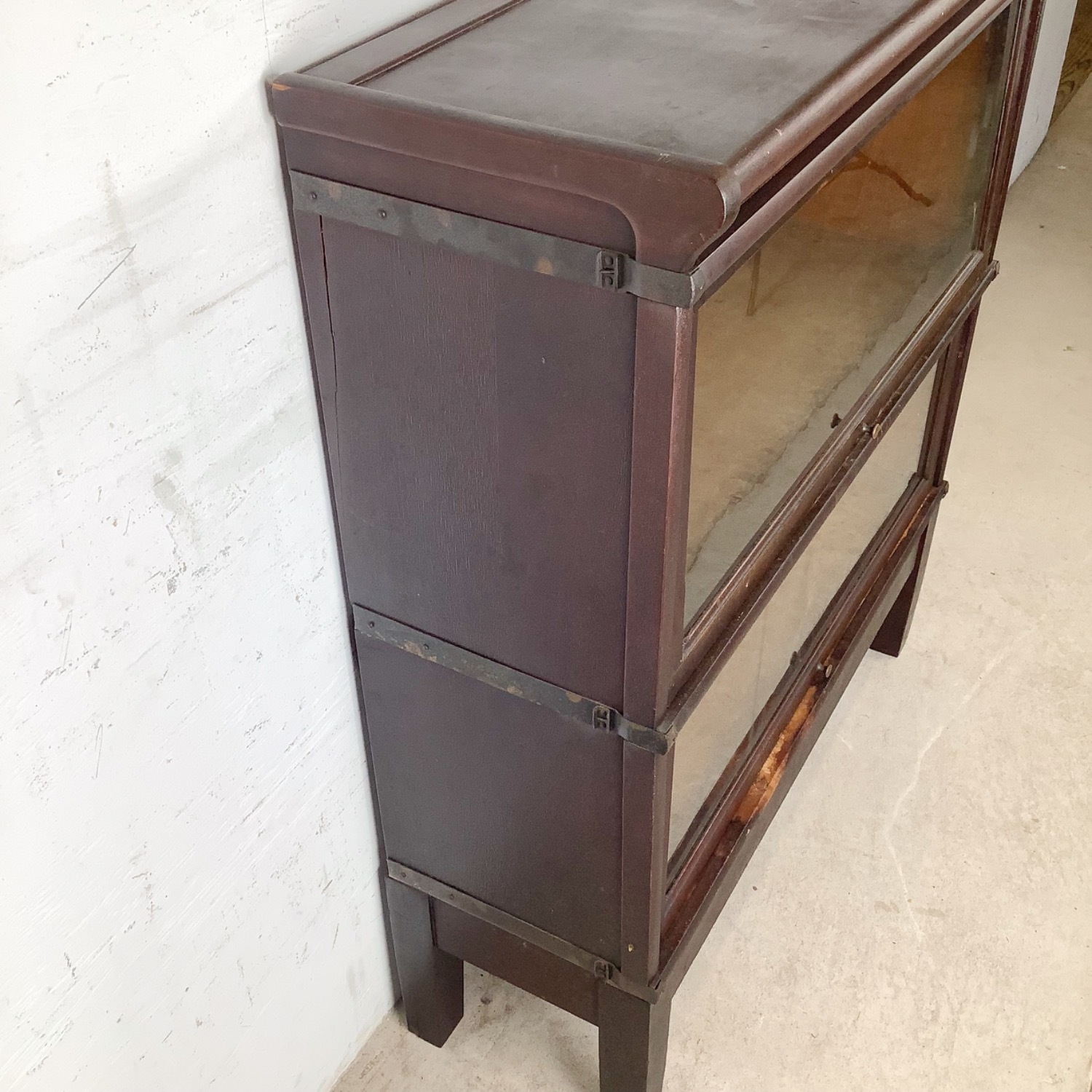 Antique Globe-Wernicke Barrister Bookcase - image-5