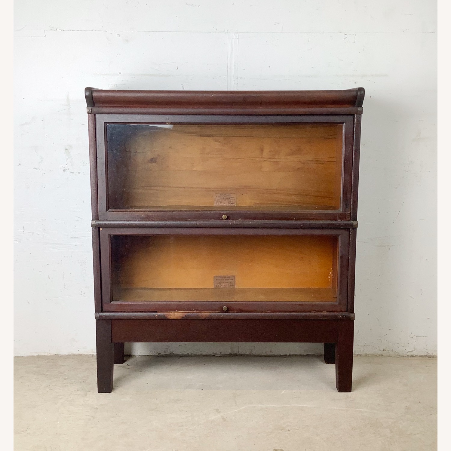 Antique Globe-Wernicke Barrister Bookcase - image-1