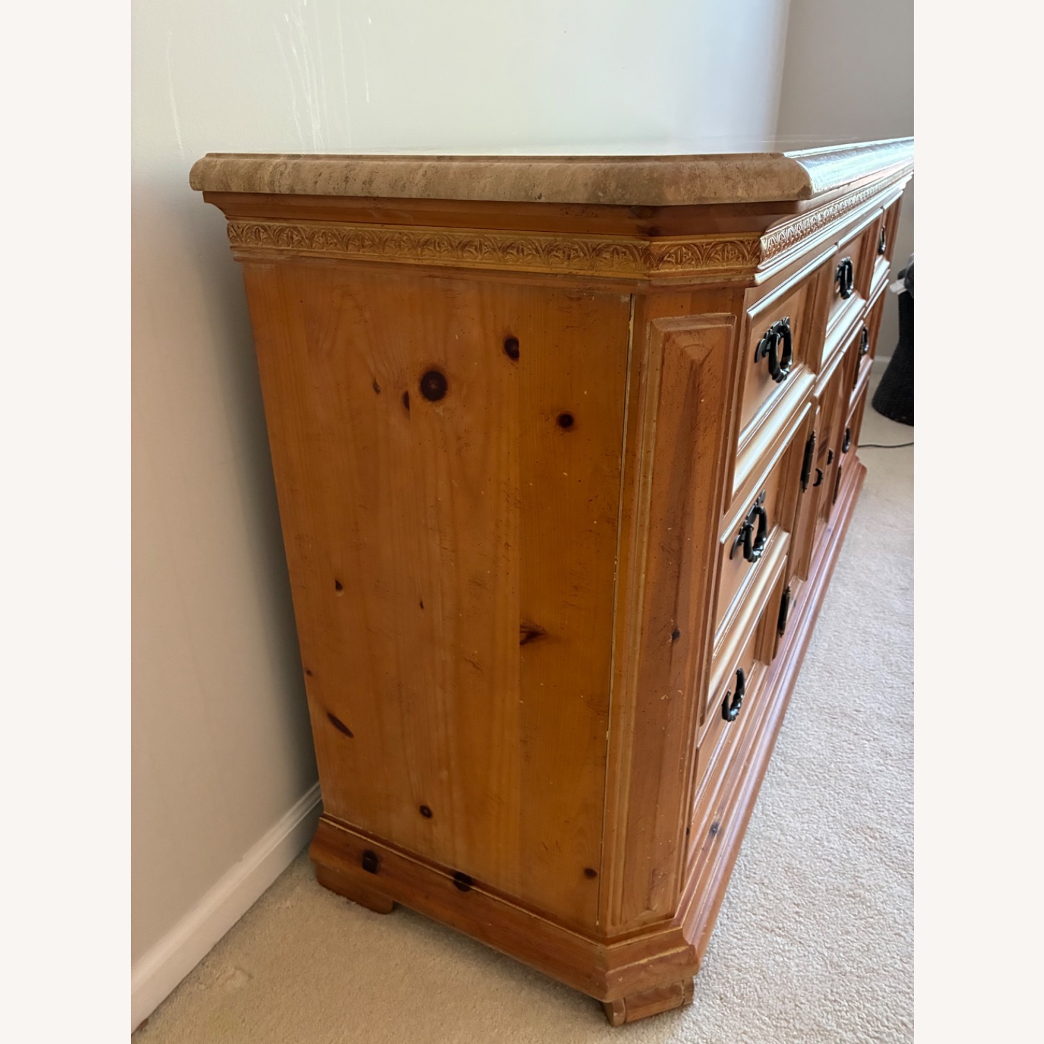 Natural Wood Dresser - image-3