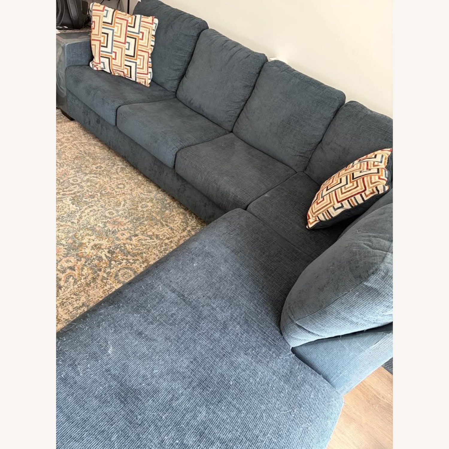 Ashley Furniture Aviemore Blue 2 Piece Sectional - image-4