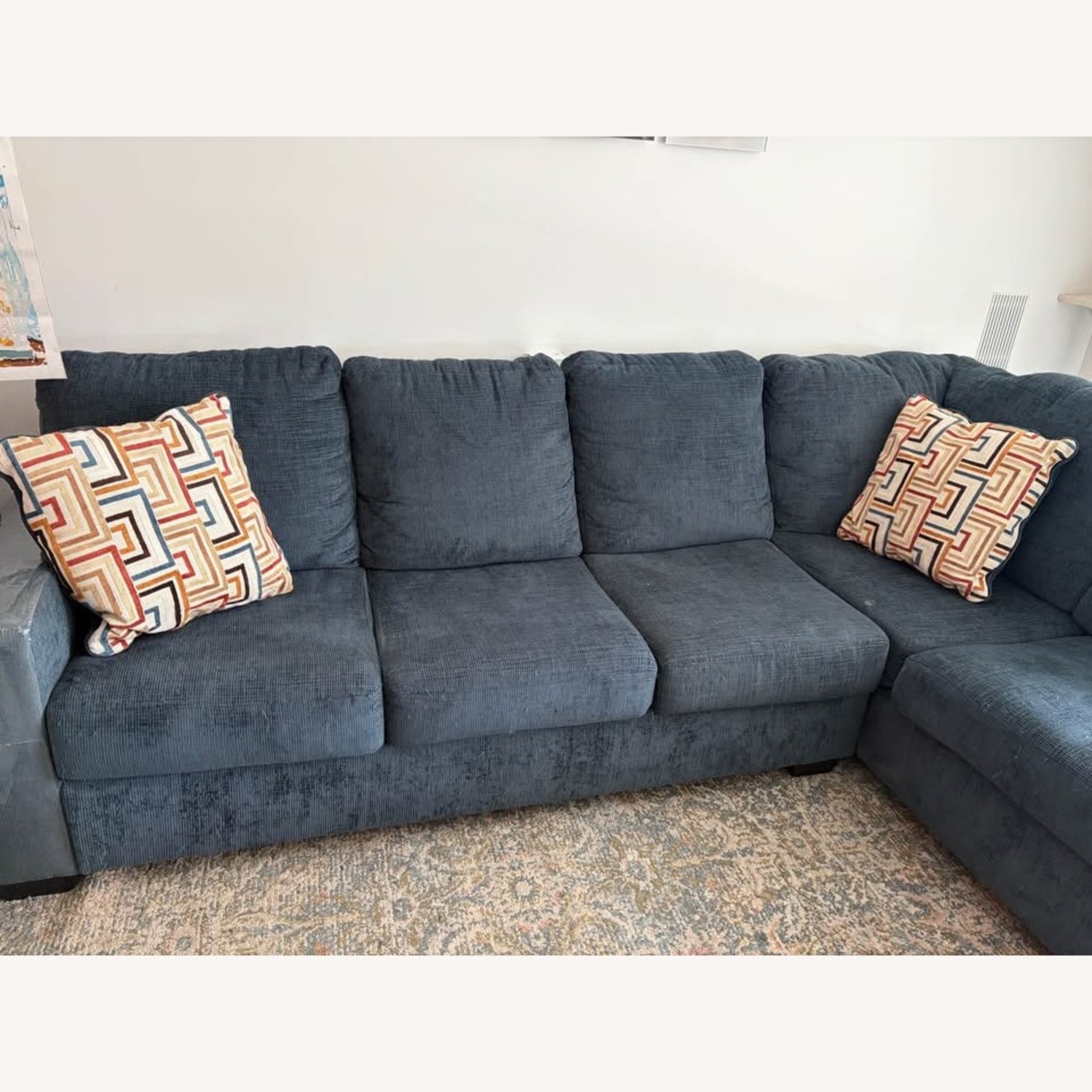 Ashley Furniture Aviemore Blue 2 Piece Sectional - image-3