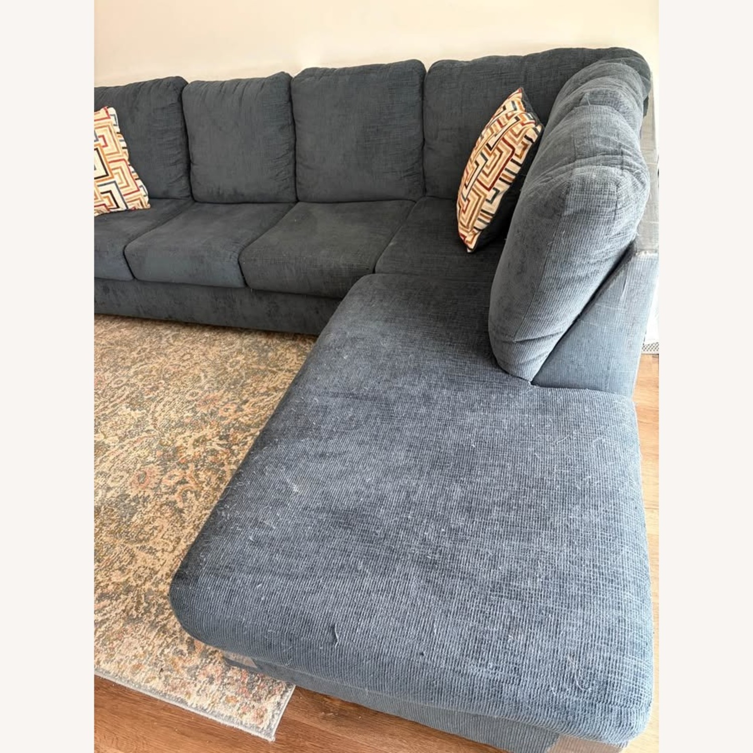 Ashley Furniture Aviemore Blue 2 Piece Sectional - image-2