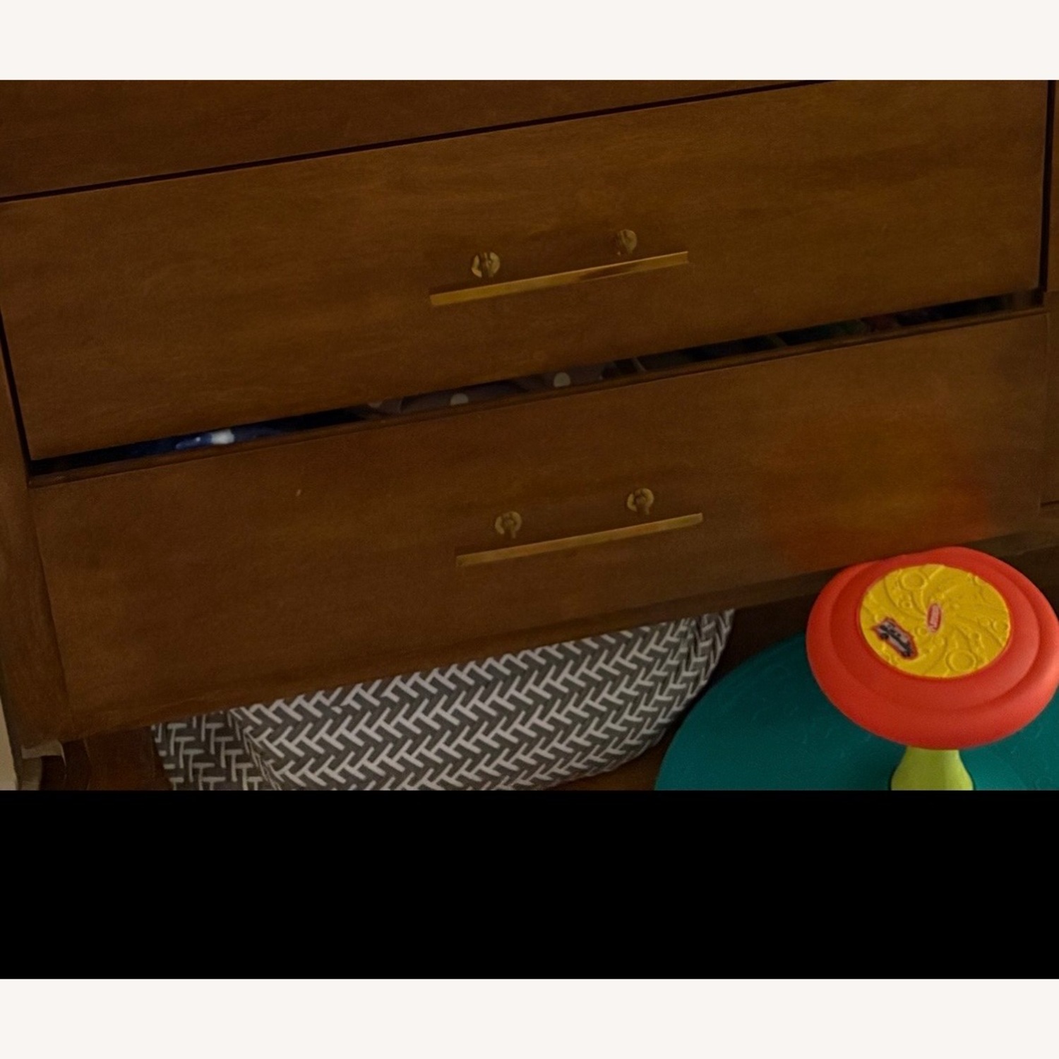 Newport Cottages Dark Brown Wood Dresser - image-2