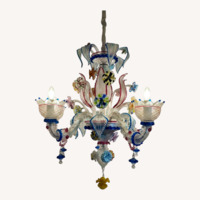 Hand Blown Murano Chandelier