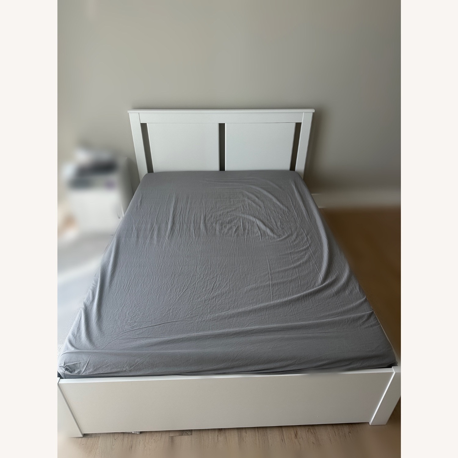 IKEA Songesand White Wood Full Bed - image-1