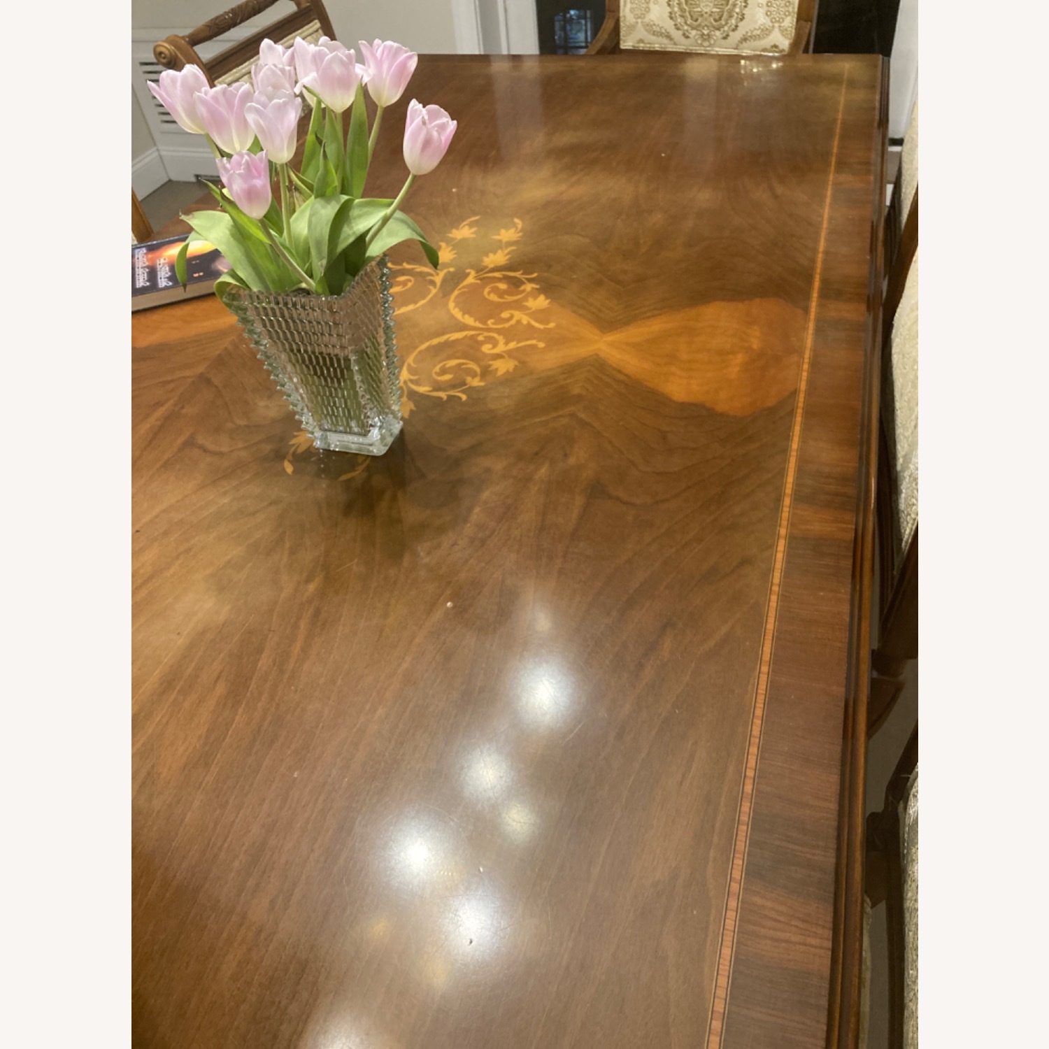Vintage/Antique Dark Brown Dining Table - image-3