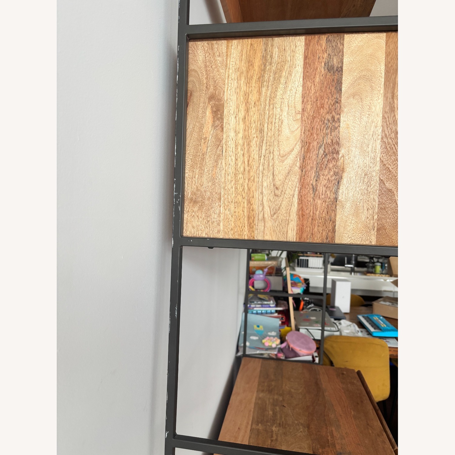 West Elm Natural Wood Desk - image-6