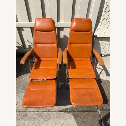 Used Vintage Italian Folding Lounge Chair, 1970s for sale on AptDeco
