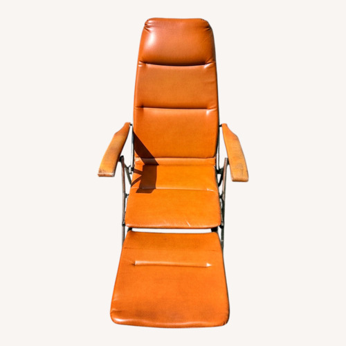 Used Vintage Italian Folding Lounge Chair, 1970s for sale on AptDeco
