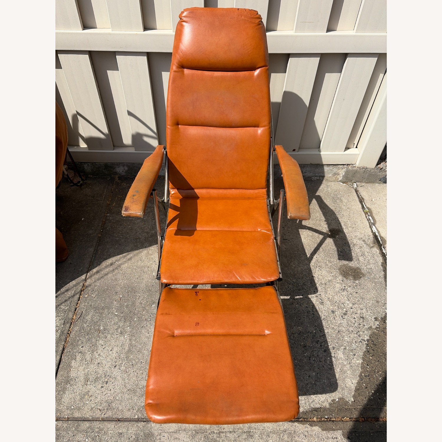 Vintage Italian Folding Lounge Chair, 1970s - image-3