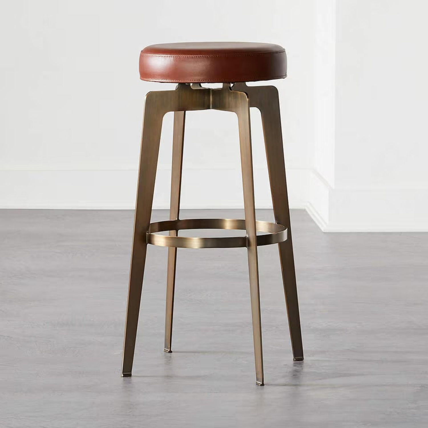 CB2 Hayden Set of Round Bar Stool  - image-8