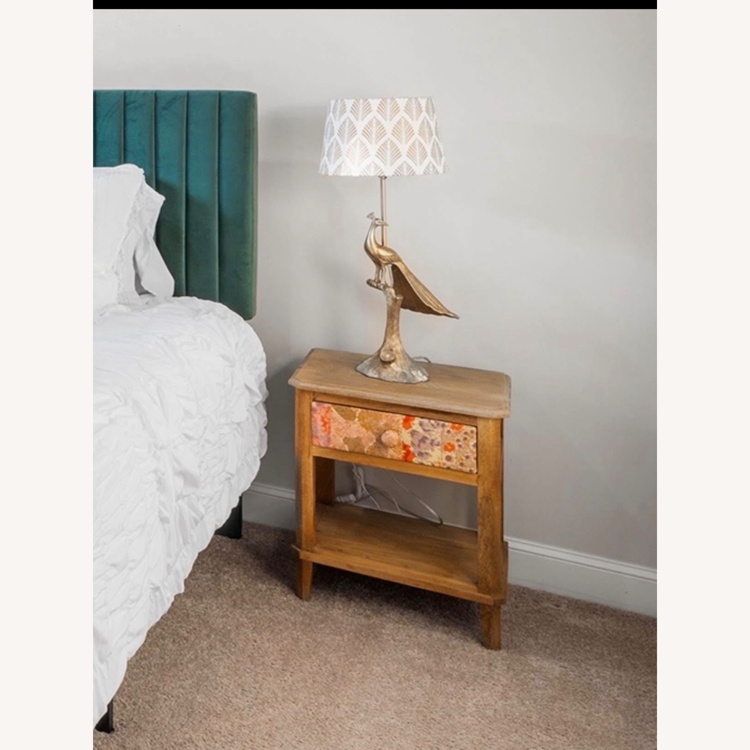 Urban Outfitters Cecilia Natural Wood Nightstands  - image-1