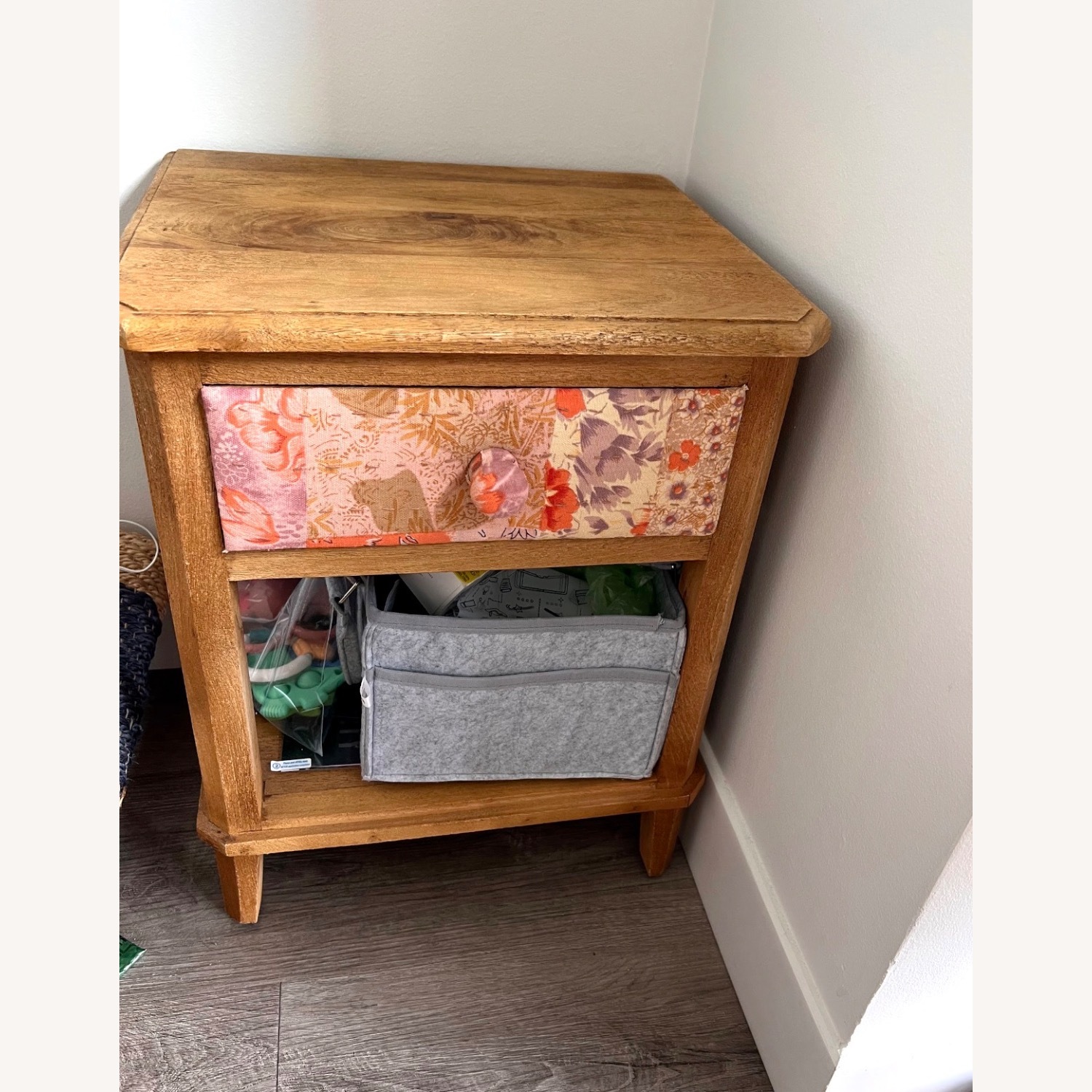 Urban Outfitters Cecilia Natural Wood Nightstands  - image-3