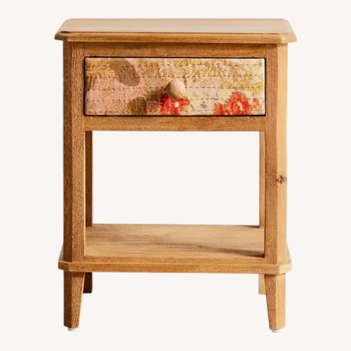 Used Urban Outfitters Cecilia Natural Wood Nightstands for sale on AptDeco