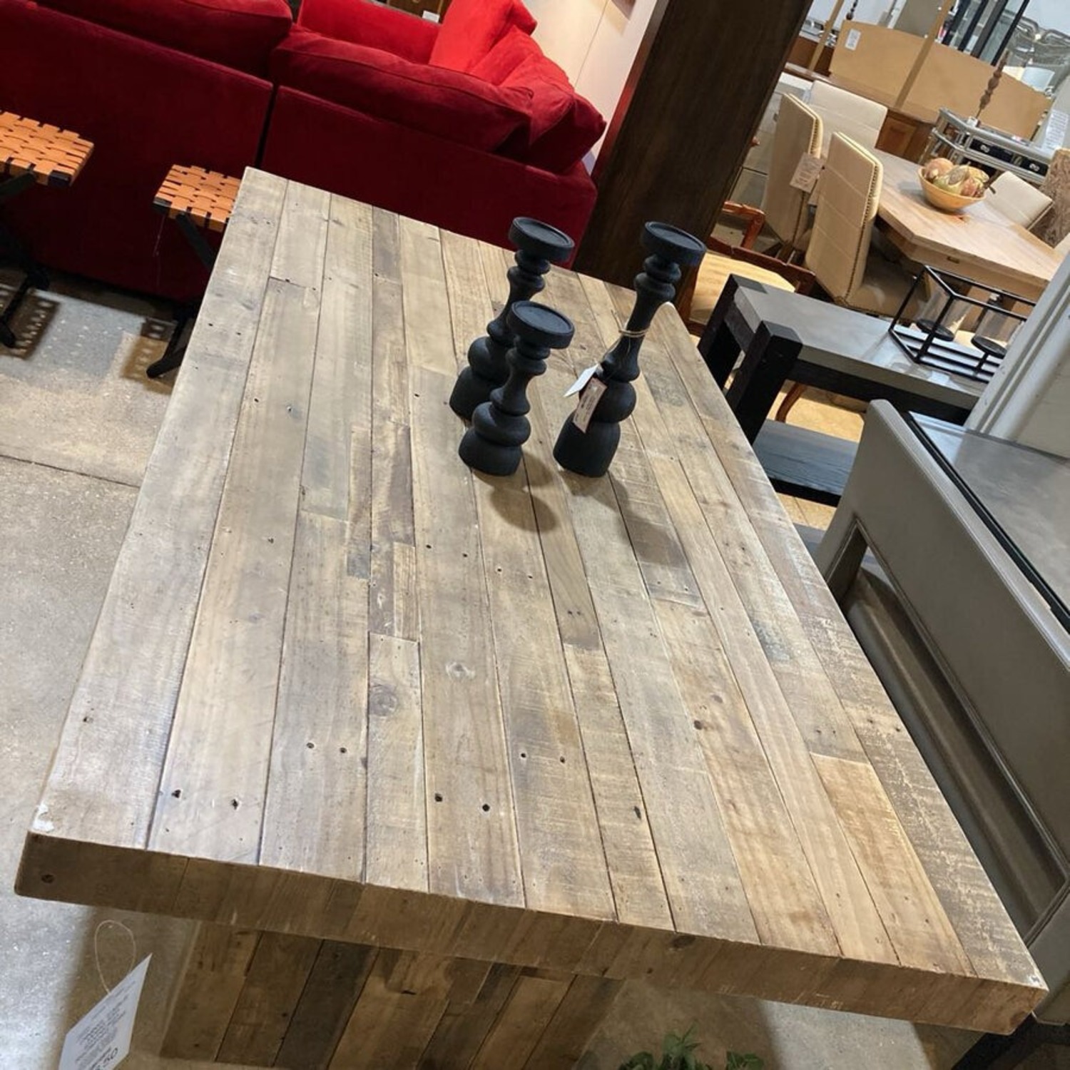 Emmerson Reclaimed Solid Wood Dining Table - image-3
