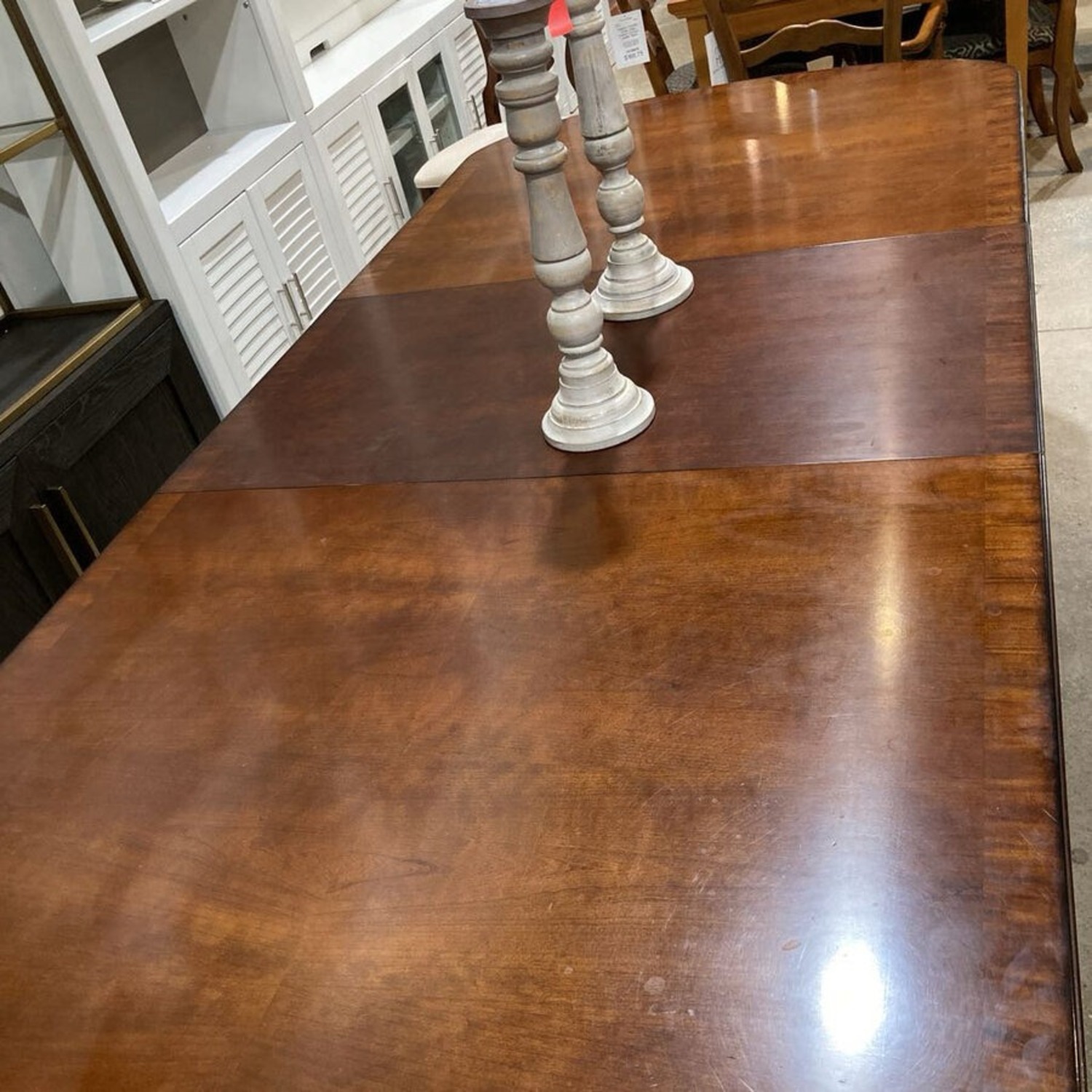 Queen Anne Double Pedestal Dining Table - image-6