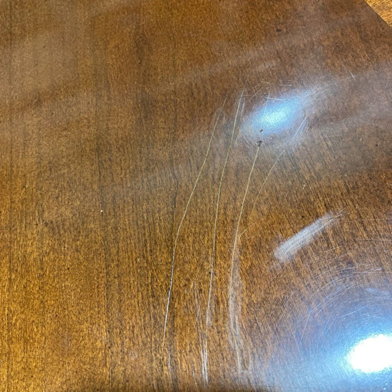 Queen Anne Double Pedestal Dining Table - image-9