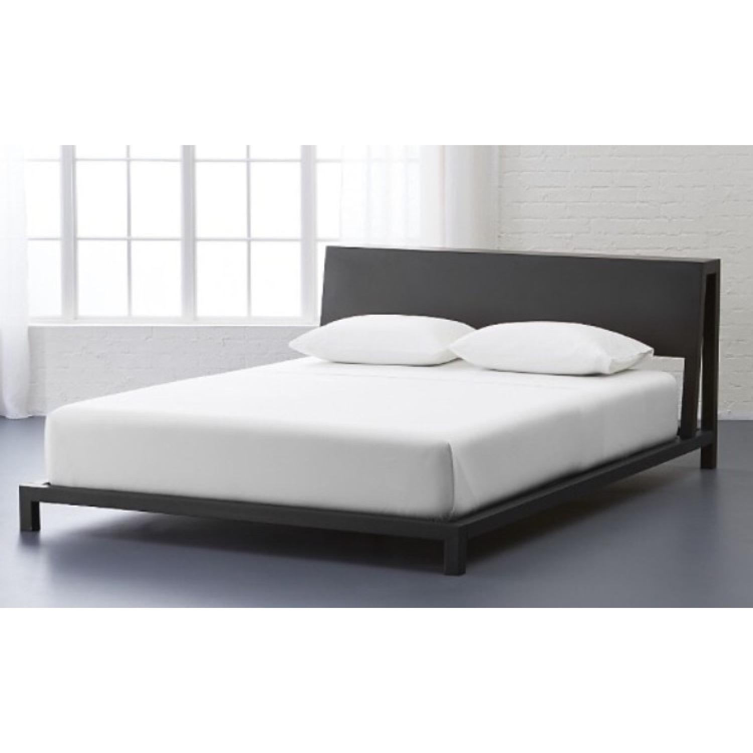 CB2 Alpine Dark Gray Queen Bed - image-1