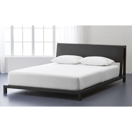 Used CB2 Alpine Dark Gray Queen Bed for sale on AptDeco