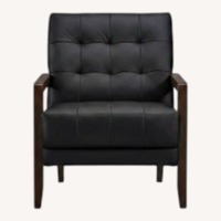 Bob's Discount Furniture Black Wood Accent Chairs