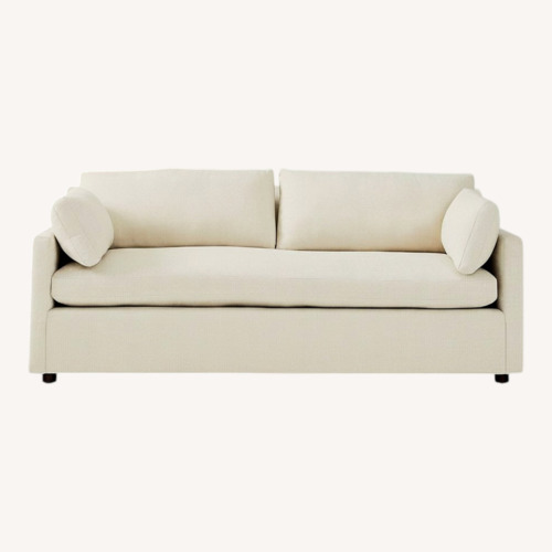 Used West Elm Marin Natural Fabric Sleeper Sofa for sale on AptDeco
